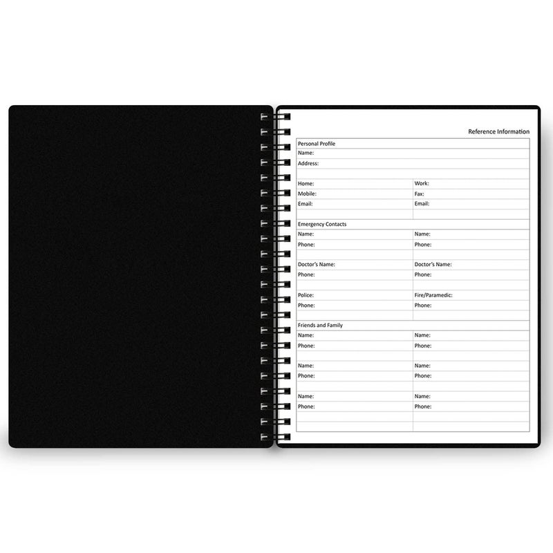 Tiankool Undated Daily Planner - Undated Planner with Hourly Schedules  Action Items and Follow-up  A4 Daily Organizer Notebook to Increase Productivity  Appointment Book for Time Management  8.5 ? 11 Inch - Image 5